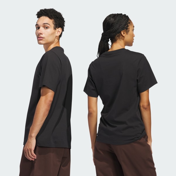 Black Shmoofoil Fill Tee (Gender Neutral)