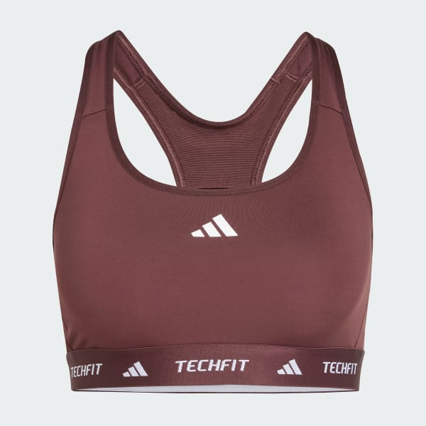 Burgundy TECHFIT Bra