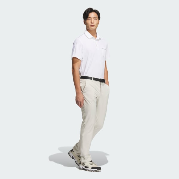 Beige 스트레치 본딩 콜드레디 롱 팬츠 남성용