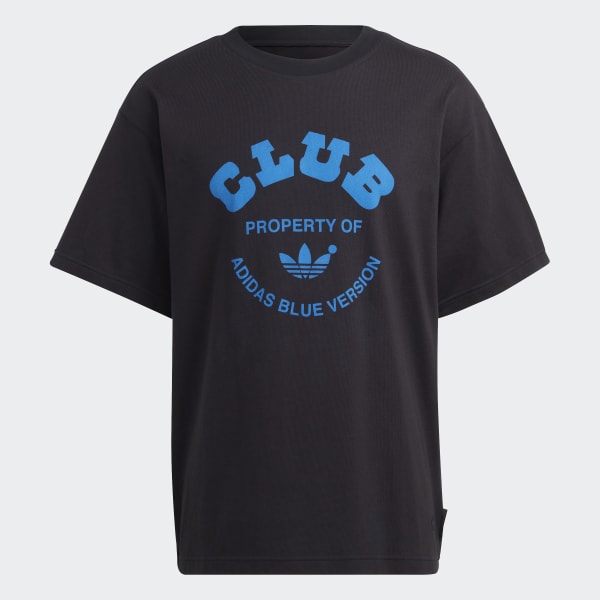 Schwarz Blue Version Club T-Shirt