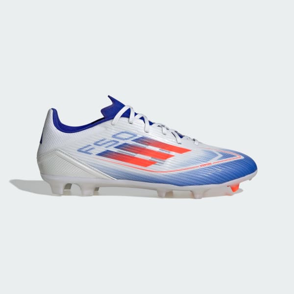 Blanco Bota de fútbol F50 League césped natural seco/multisuperficie