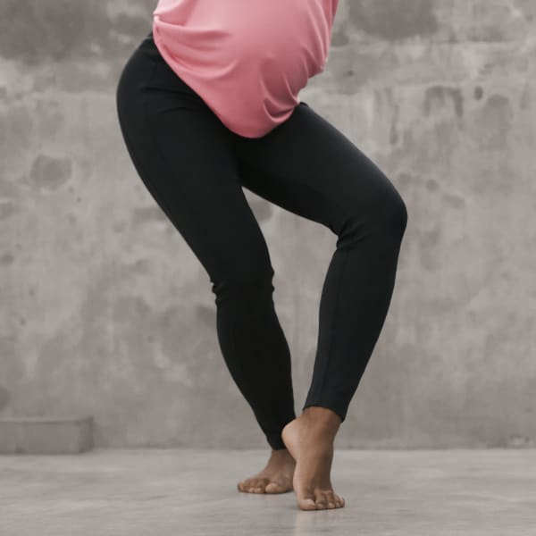 Black Designed to Move 7/8 Sport Tights (Maternity) 28826