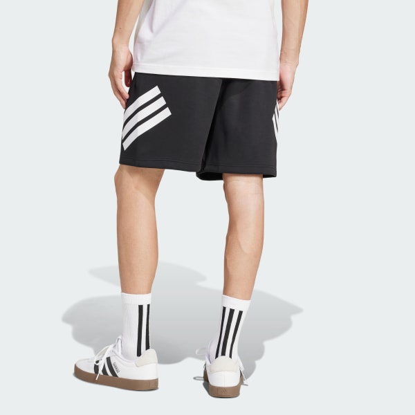 Negro Shorts Future Icons 3 Franjas