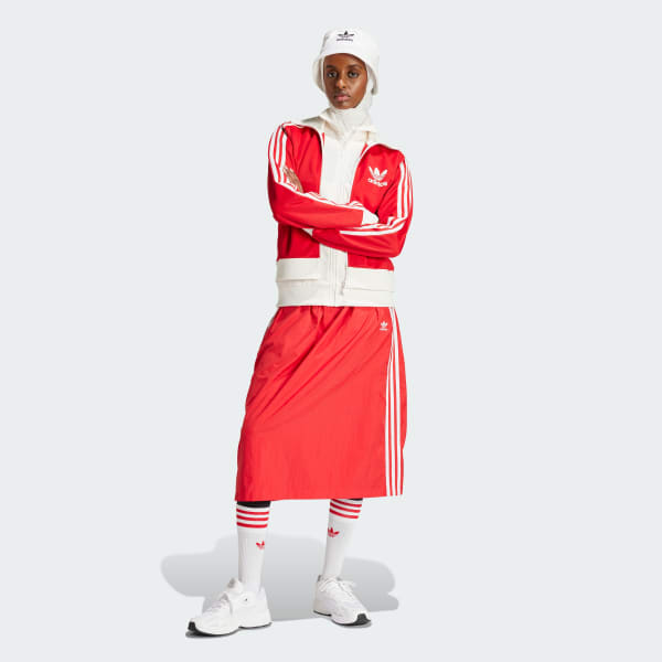 adidas KSENIASCHNAIDER Beckenbird Two-In-One Track Top - Red