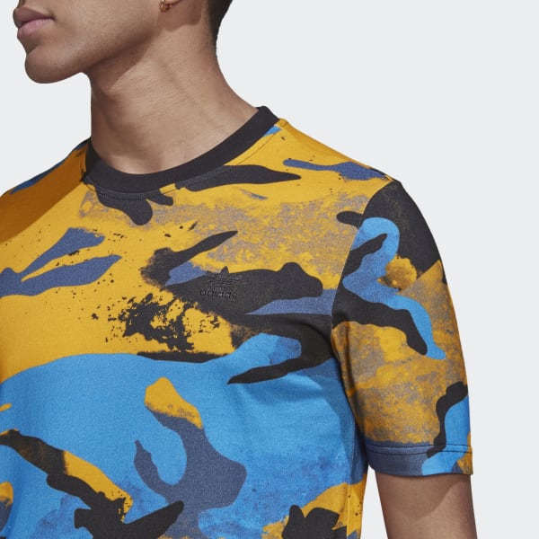 zlutá Tričko Camo Series Allover Print WH590