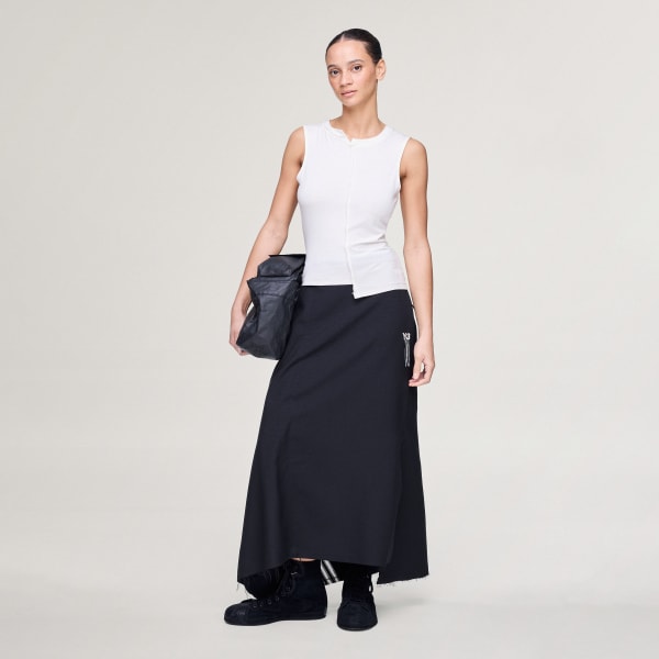 สีขาว เสื้อกล้าม Y-3 DIP DYE