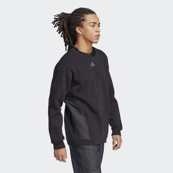 adidas City Escape Sweatshirt - Black | Men's Lifestyle | adidas US
