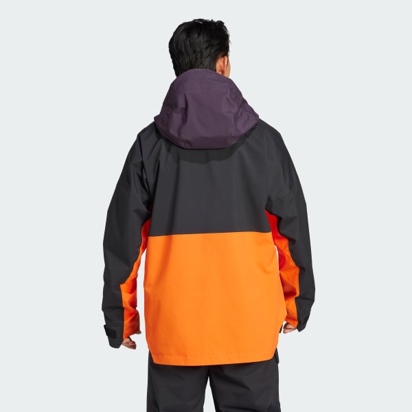 Schwarz Terrex Xperior 2L Gefütterter RAIN.RDY Anorak