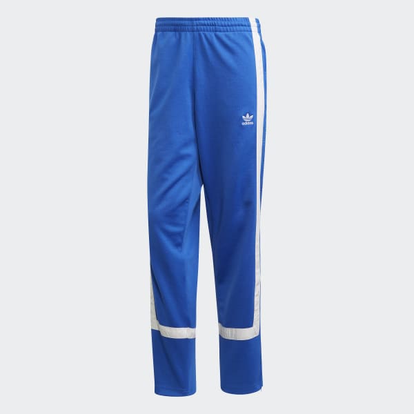 adidas Essentials Warm-Up Tapered 3-Stripes Track Pants - Blue | Men's  Training | adidas US