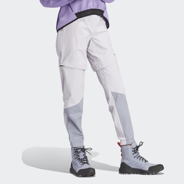 Lila Terrex Utilitas Hiking Zip-Off Pants