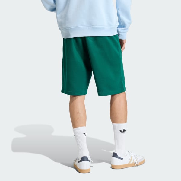 Zielony Essentials Trefoil Shorts