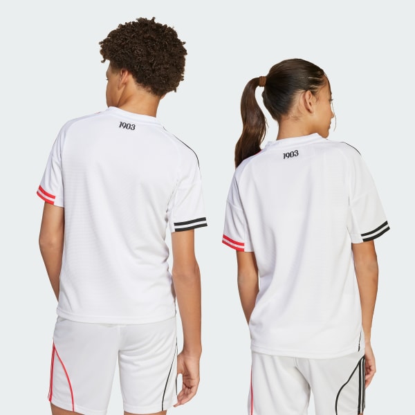 White Beşiktaş JK 25/26 Home Jersey Kids