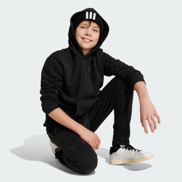 Black adidas X Smileyworld Hoodie Kids