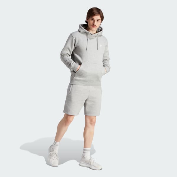 Grey Hoodie Essentials adidas Men\'s Trefoil US | Lifestyle - adidas |