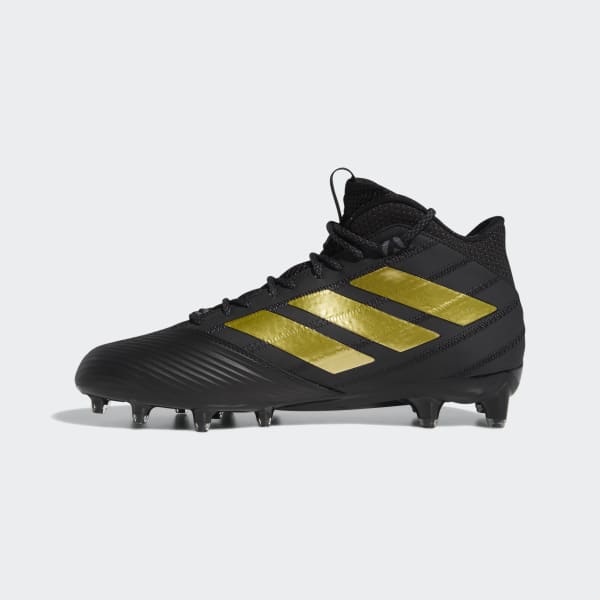 adidas freak x carbon mid black and gold