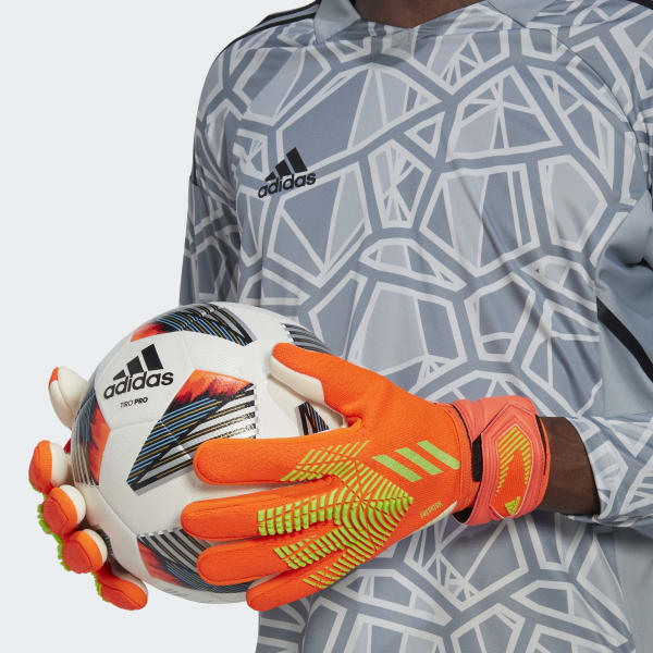 Oranje Predator Edge League Handschoenen MIQ77