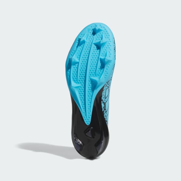 Blue Adizero Electric II Exotic Speed Football Cleats