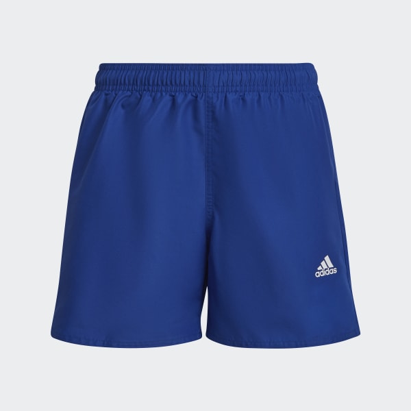 adidas Classic Badge of Sport Swim Shorts - Blue | adidas Australia