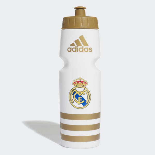 adidas Real Madrid Water Bottle - White 