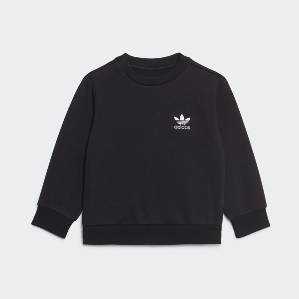 Black 아디컬러 크루 세트