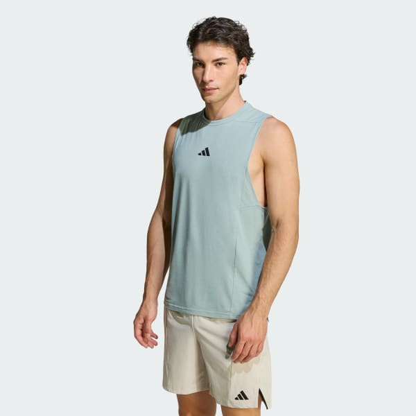 Green Designed for Training Workout Tank Top