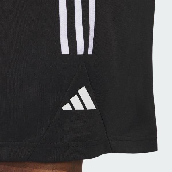 Black Legends 3-Stripes Basketball Shorts