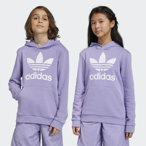 Purpura Polera con capucha Trifolio