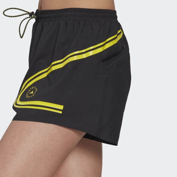 Schwarz adidas by Stella McCartney TruePace Running Shorts Z4301