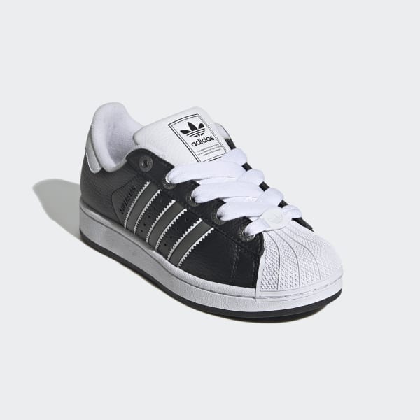 adidas Superstar II Shoes Kids - Black | Free Shipping with
