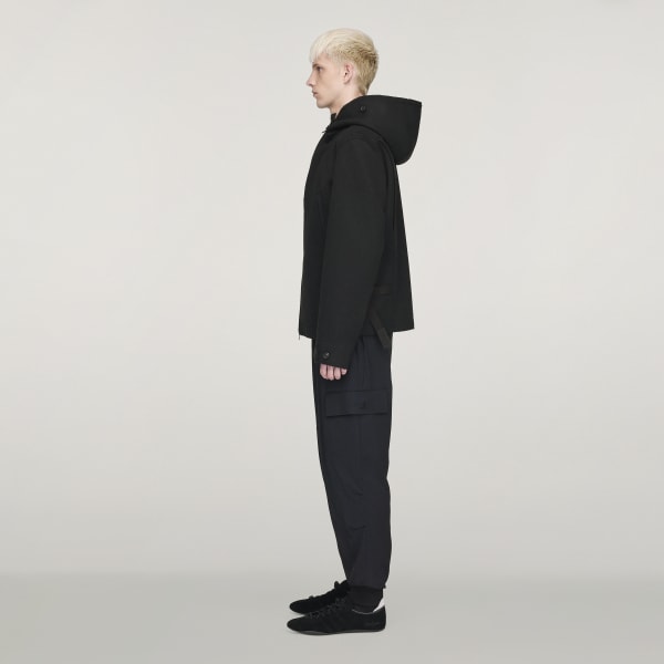 adidas Y-3 Bonded Melton Jacket - Black | Free Shipping with