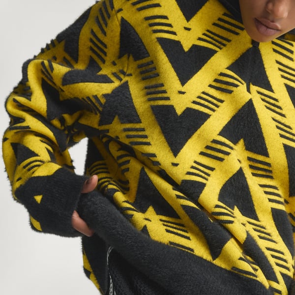 Giallo MAGLIONE KNITTED HALF ZIP