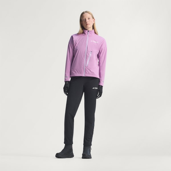 Violeta Chaqueta de softshell para esquí de fondo Terrex Xperior