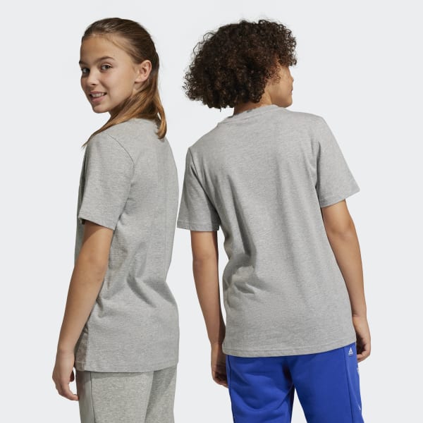 Gris Polera Essentials Big Logo Algodón