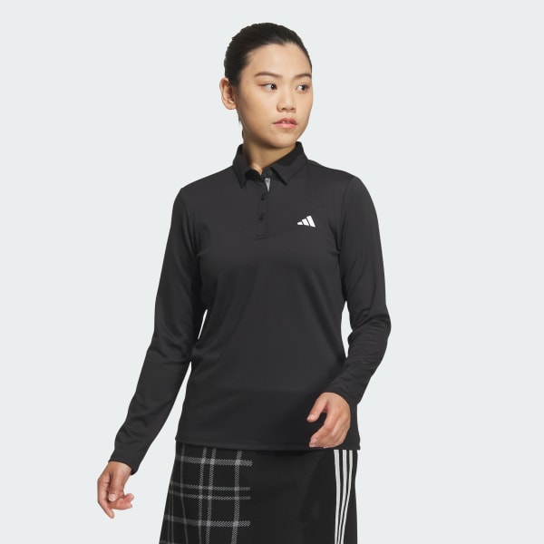 Black 긴팔 폴로 셔츠