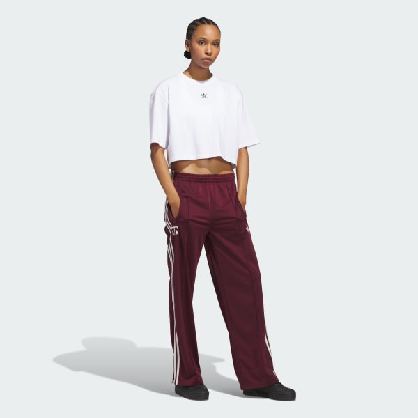 adidas Texas A&M x Originals Firebird Track Pant - Burgundy | Free