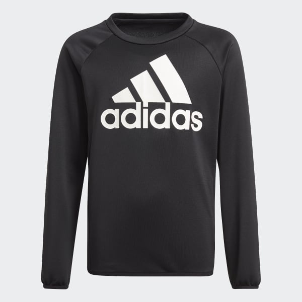 Black adidas Designed To Move Big Logo Sweatshirt 29291