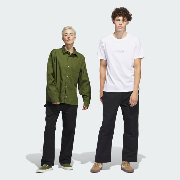 Preto Calça Shmoofoil Painter (Gênero Neutro)