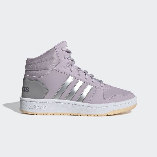 adidas mid hoops 2.0 white