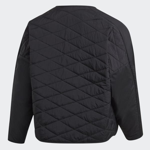 Black adidas Z.N.E. Padded Jacket (Plus Size) IWW36