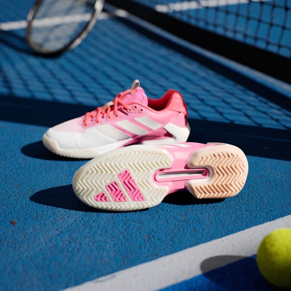 Rosa adizero Ubersonic 5 Tennissko