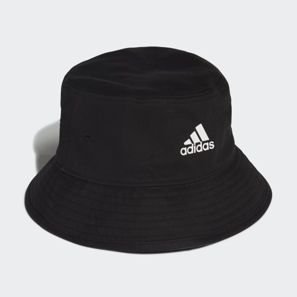 Black Cotton Bucket Hat KPB15