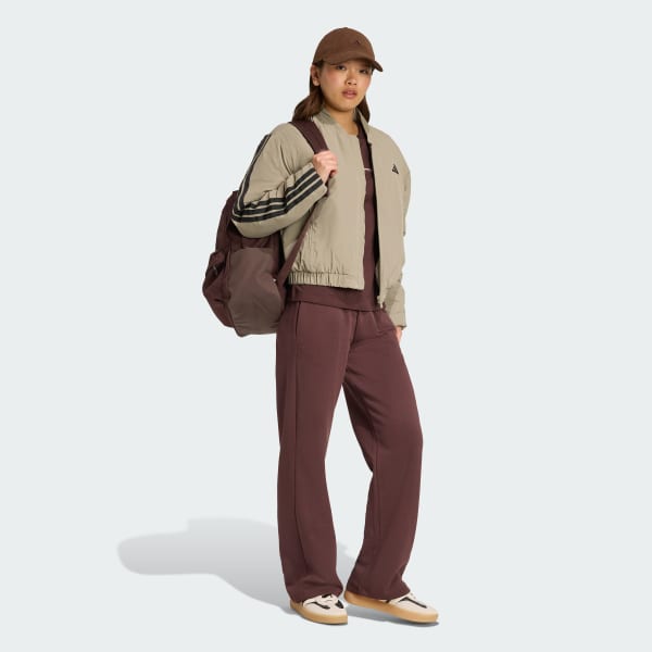 Essentials Small Logo Feel Cozy Open-Hem Pants