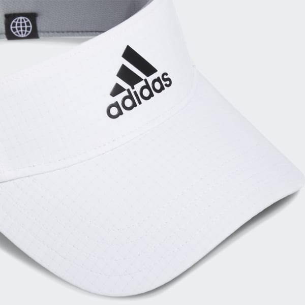 adidas white visor