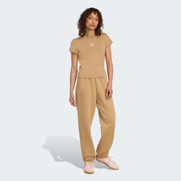 Marron Camiseta Essentials Slim