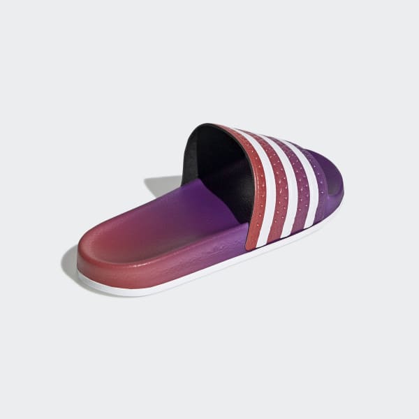 adidas adilette purple