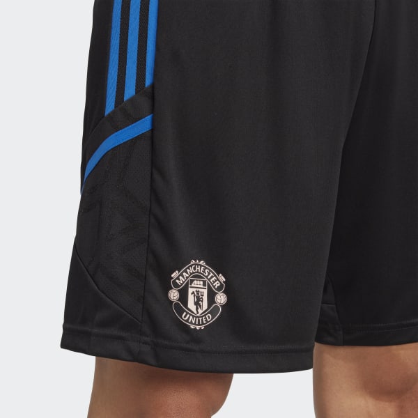 Svart Manchester United Condivo 22 Training Shorts