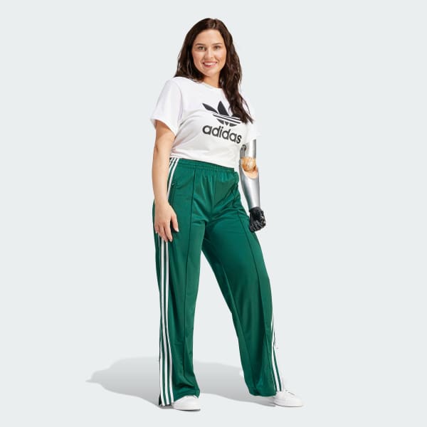 adidas Adicolor Firebird Loose Track Pants - Green | Women's Lifestyle |  adidas US