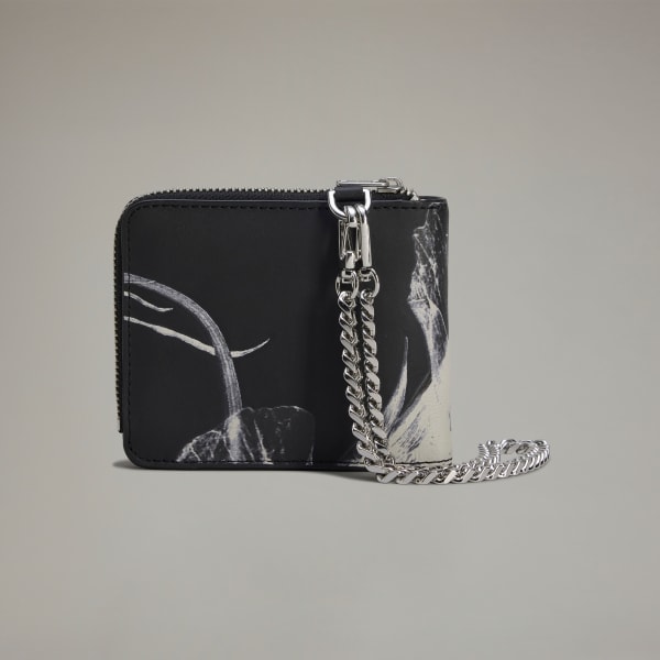adidas Y-3 Floral Wallet - Black | Free Shipping with adiClub