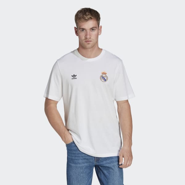 Wit Real Madrid Essentials Trefoil T-shirt BUN71