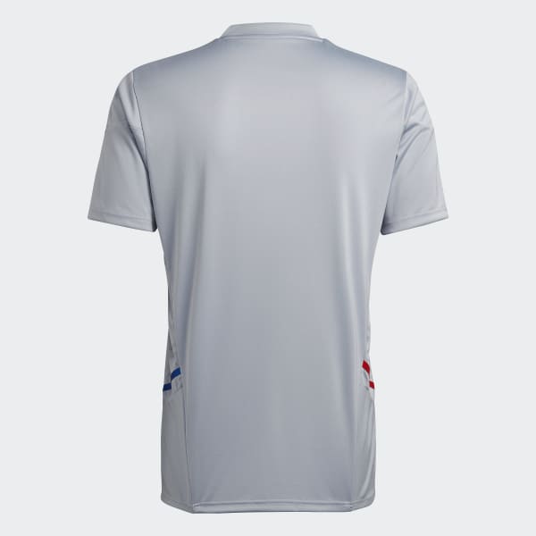 Grijs Olympique Lyonnais Condivo 22 Training Voetbalshirt L6129